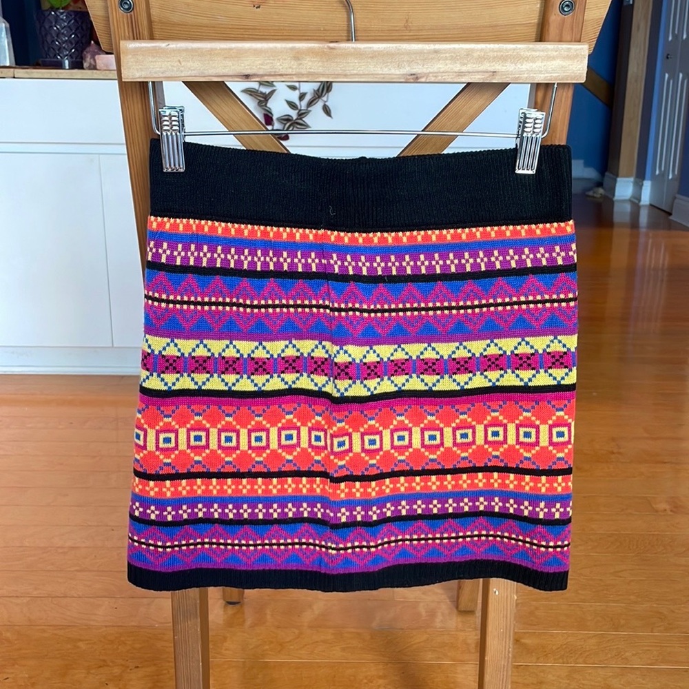 Funky sweater skirt
